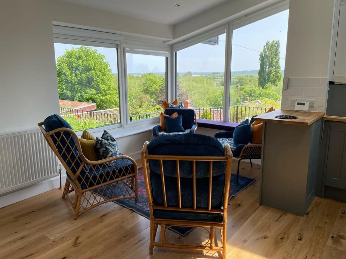 Stunning Hillside House Villa Langport Bagian luar foto