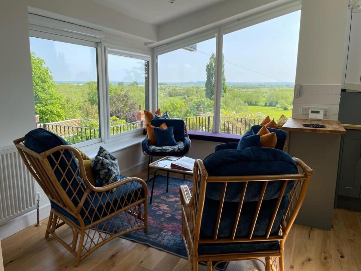 Stunning Hillside House Villa Langport Bagian luar foto